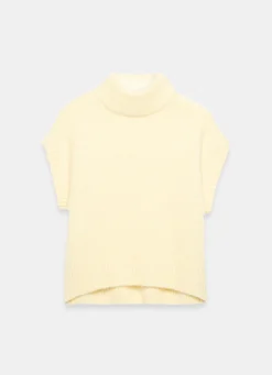 Outlet Butter Wool Blend Sleeveless Knit Top Knitted Tops|Knitted Tops