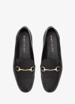 Clearance Camille Leather Loafers Flat Shoes