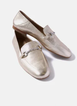 Hot Camille Leather Loafers Flat Shoes