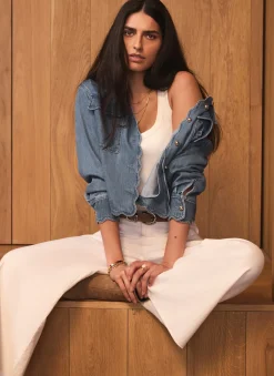 New Cream Ankle Wide Leg Jeans Jeans|Wide Leg Jeans