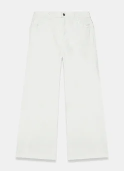 New Cream Ankle Wide Leg Jeans Jeans|Wide Leg Jeans