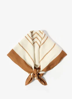 Best Border Square Neck Scarf Scarves