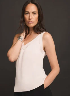Online Cream Camisole Top T-Shirts|T-Shirts