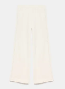 Hot Cotton Blend Lace Trim Joggers Leggings & Joggers|Trousers