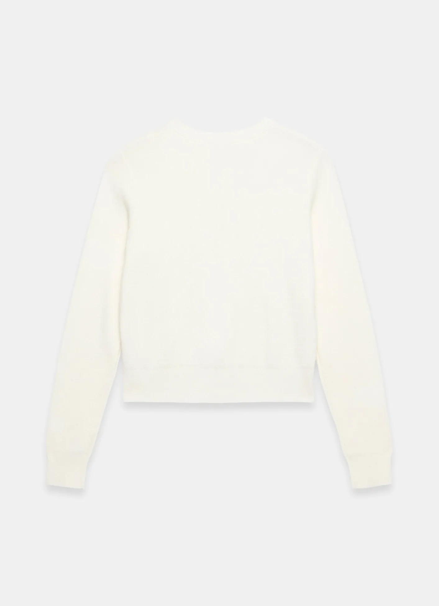 Cream Floral Applique Popper Detail Cardigan Cardigans|Jumpers & Cardigans