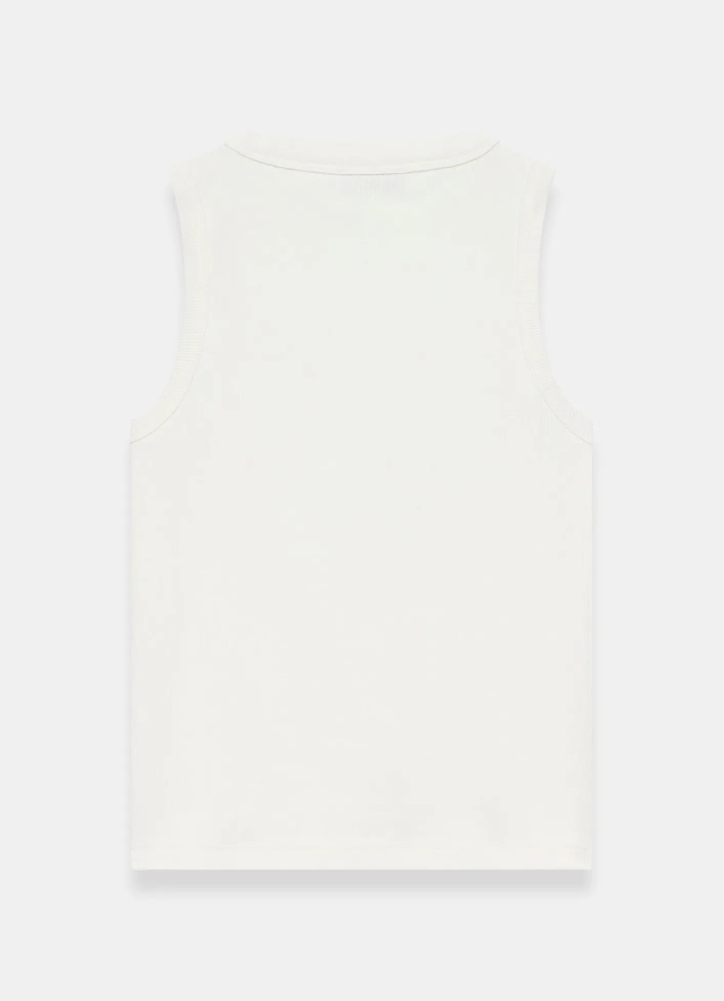 Best Cream Floral Applique Vest Top T-Shirts|T-Shirts