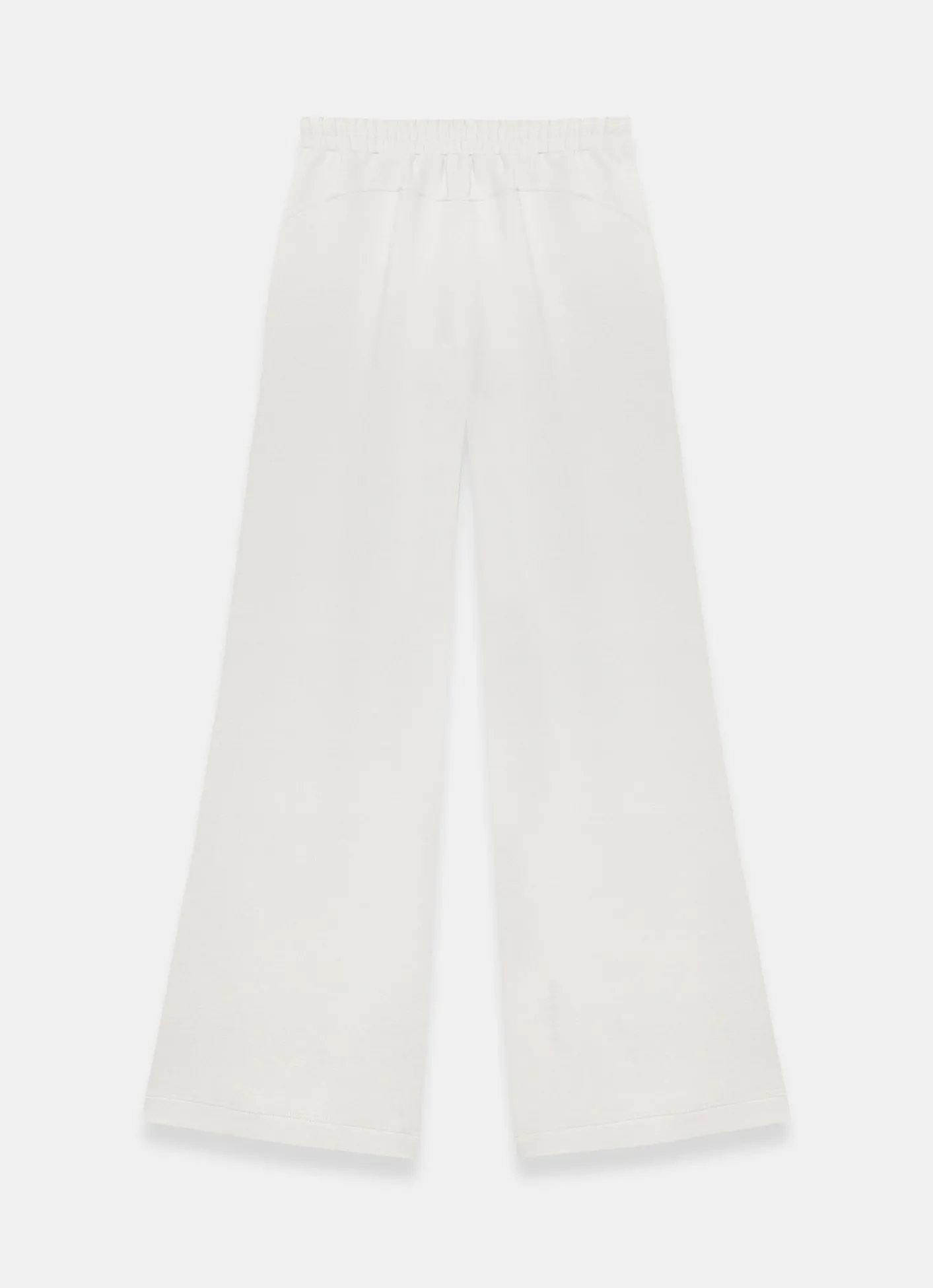 Outlet Cream Jersey Pintuck Super Soft Joggers Leggings & Joggers|Trousers
