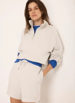 Clearance Cream Jersey Super Soft Shorts Shorts|Trousers