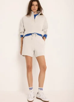 Clearance Cream Jersey Super Soft Shorts Shorts|Trousers