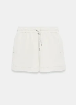 Clearance Cream Jersey Super Soft Shorts Shorts|Trousers
