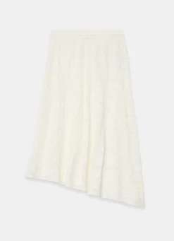 Discount Lace Asymmetric Skirt Midi Skirts|Skirts