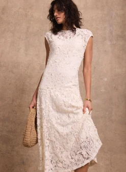Hot Lace Midi Dress Midi Dresses