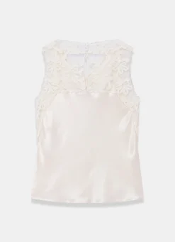 Sale Lace Satin Top Mv Limited|All Tops