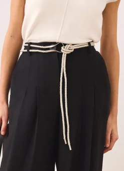 New Leather Tie Waist Belt Belts