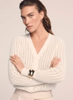 Online Cream Open Knit Top Jumpers|Jumpers & Cardigans