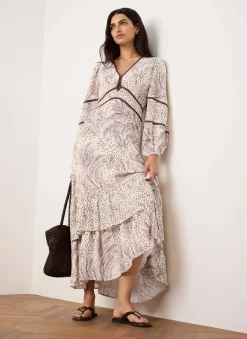 Clearance Printed Boho Maxi Dress Maxi Dresses|Printed Dresses