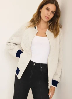 New Quilted Bomber Jacket Jackets