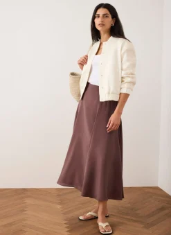 Clearance Satin Lace Sleeve Bomber Jacket Jackets