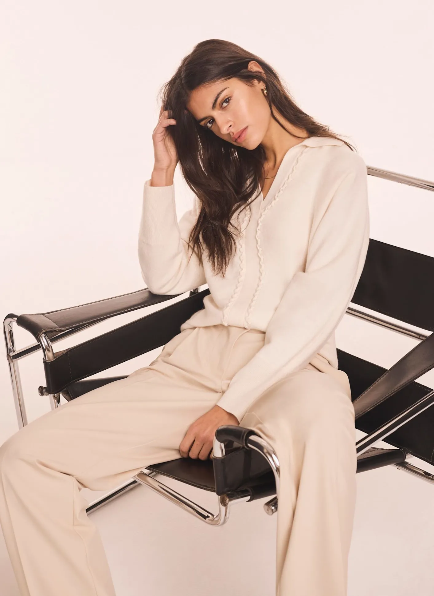 Hot Cream Wool Blend Knit Jumper Jumpers|Jumpers & Cardigans