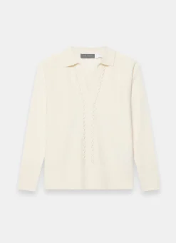 Hot Cream Wool Blend Knit Jumper Jumpers|Jumpers & Cardigans