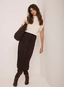 Clearance Wool Blend Knit Top Knitted Tops|Knitted Tops