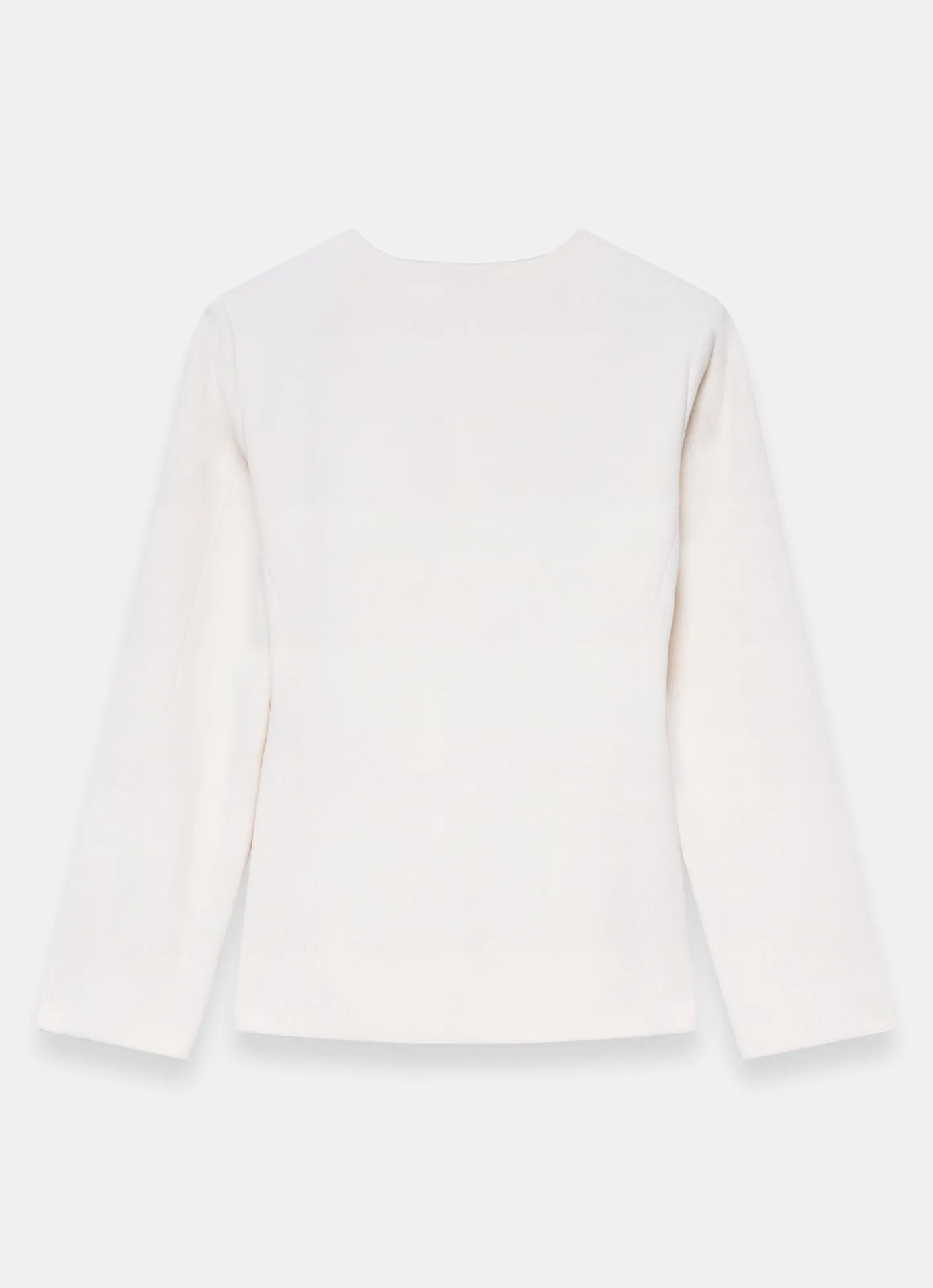 Clearance Wool Blend Sculpted Jacket Jackets