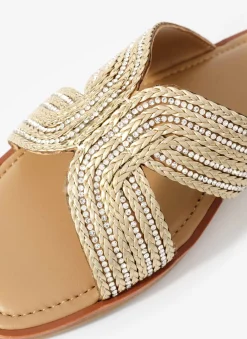 Discount Darcy Metallic Detail Sandals Sandals