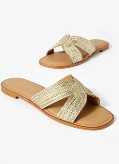 Discount Darcy Metallic Detail Sandals Sandals