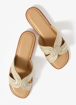 Discount Darcy Metallic Detail Sandals Sandals