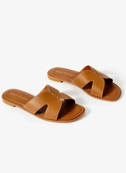 Discount Darcy Tan Leather Sandals Sandals