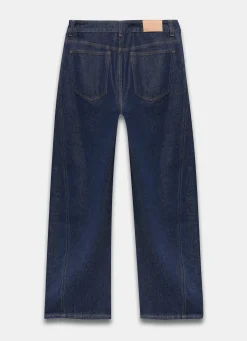 Hot Dark Indigo Barrel Leg Jeans Barrel & Balloon Jeans