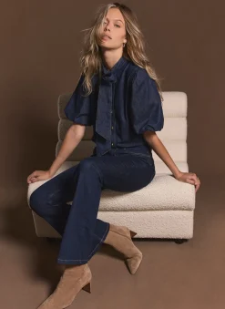 Best Dark Indigo Flare Jeans Flared Jeans
