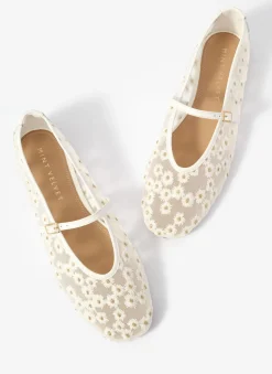 Online Flora Mesh Ballet Flats Flat Shoes