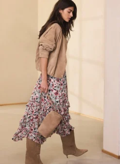 New Floral Print Maxi Dress Maxi Dresses|Printed Dresses