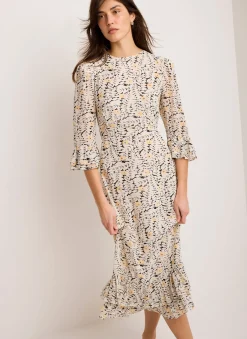 New Floral Print Midi Dress Occasion Dresses|Occasion Dresses