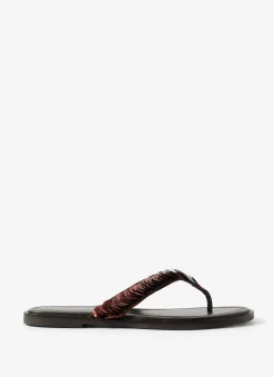Sale Freya Pearl Detail Flip Flop Sandals Sandals