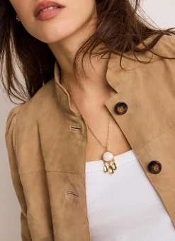 New Tone Drop Pendant Necklace Jewellery|Jewelry
