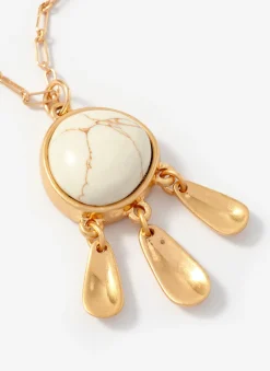 New Tone Drop Pendant Necklace Jewellery|Jewelry