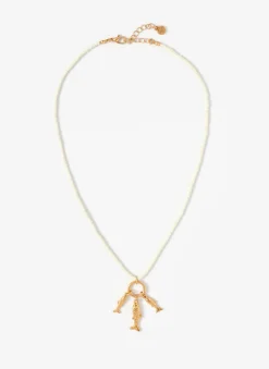 Online Tone Fish Charm Necklace Jewellery|Jewelry
