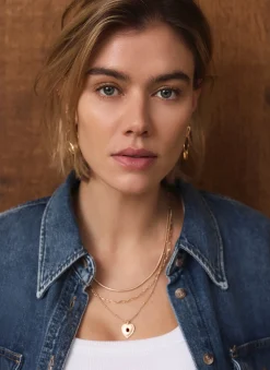 Hot Tone Layered Heart Necklace Jewellery|Jewelry