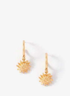 Online Tone Mini Sun Earrings Jewellery|Jewelry