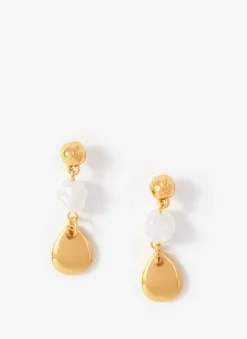 Tone Pearl Drop Earrings Jewellery|Jewelry