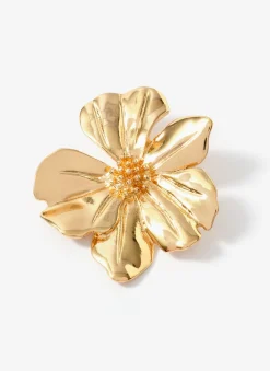 Clearance Tone Statement Flower Earrings Jewellery|Jewelry