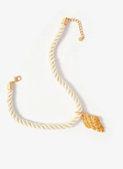 Best Tone Statement Shell Rope Necklace Jewellery|Jewelry