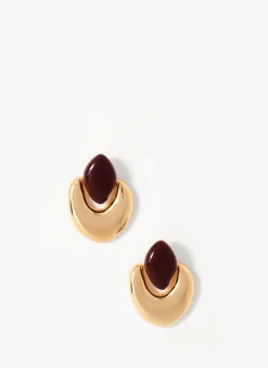 Tone Stone Detail Earrings Jewellery|Jewelry