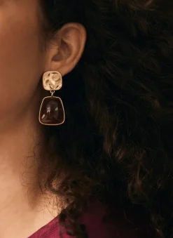 New Tone Stone Earrings Jewellery|Jewelry
