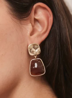 New Tone Stone Earrings Jewellery|Jewelry