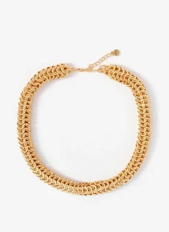 Sale Tone Textured Chain Necklace Jewellery|Jewelry