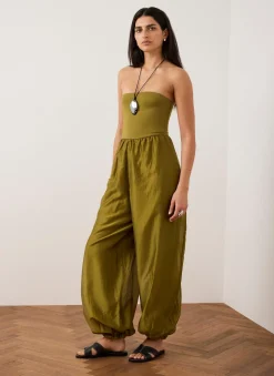 Sale Bandeau Balloon Jumpsuit Summer Dresses|Jumpsuits