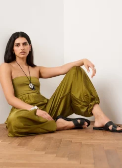 Sale Bandeau Balloon Jumpsuit Summer Dresses|Jumpsuits